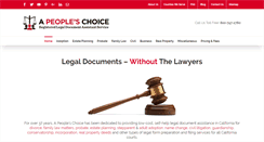 Desktop Screenshot of apeopleschoice.com